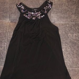 Express dressy racerback top